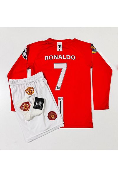 MONTENERO Cristiano ronaldo long sleeve kids jersey set of 4 (armali)