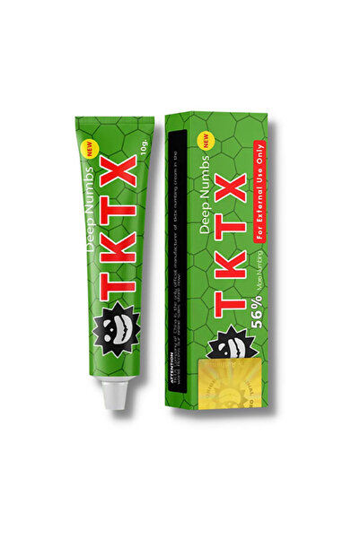 TKTX Numbing Cream 40% - Deep and Fast Action - Painless Procedure - Tattoo Numbing Cream - Green