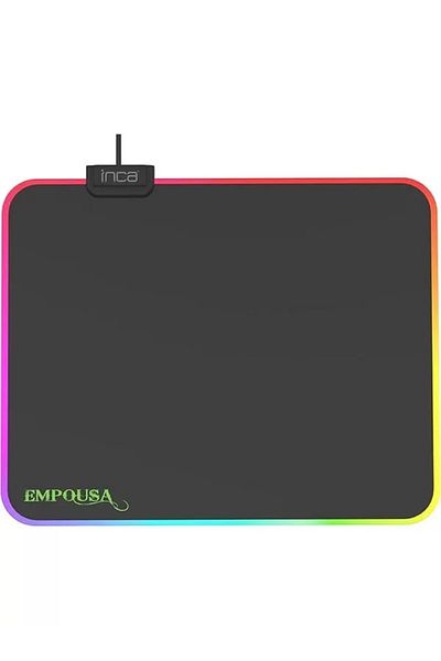 Mu Art Ahşap Inca Imp-024T Empousa Rgb 7 Led Medium Mousepad (320X270X3Mm)