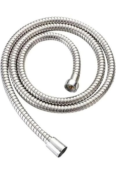 İlhan Su Armatürleri Braided Shower Hose with Spral (2 Meters) (200 cm)