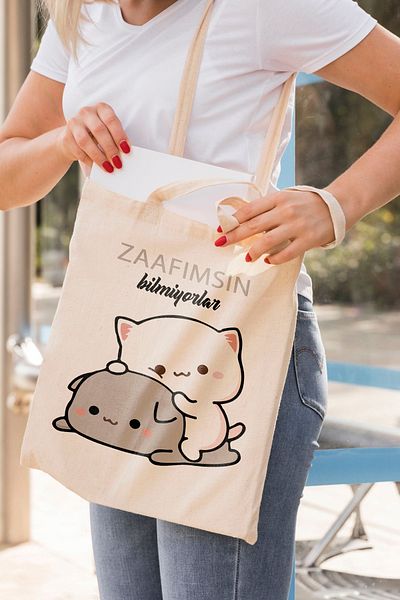 ÇELİKLER HEDİYE You Are My Savior They Don'T Know Printed Cloth Bag
