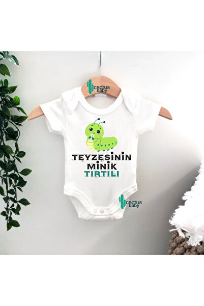 CACTUS COLLECTION Aunt - Still Written Option Turtle Baby Bodysuit 100% Cotton
