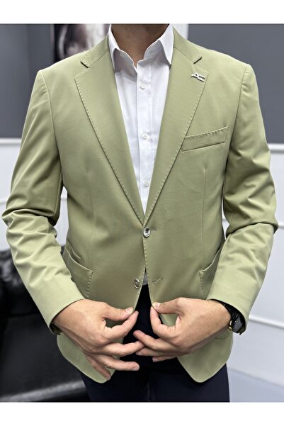 Avni Ceylan Signature Style Single Button Wrinkle-Free Jacket