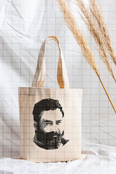 ÇELİKLER HEDİYE Ahmet Kaya Drop the Moon Go Away, Stay This Night Printed Cloth Bag