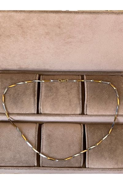 Rupen Kraft 316 L Surgical Steel Classic Model Stainless Tarnish Steel Necklace