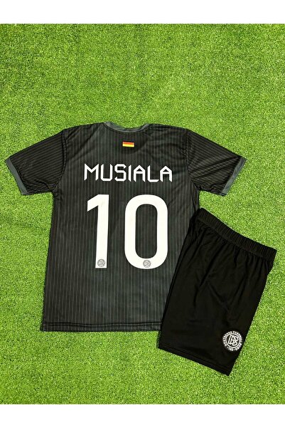 Lion Spor Germany 2025/26 New Season Black Jamal Musiala Away Kit (New)