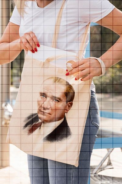 ÇELİKLER HEDİYE Ataturk Printed Cloth Bag