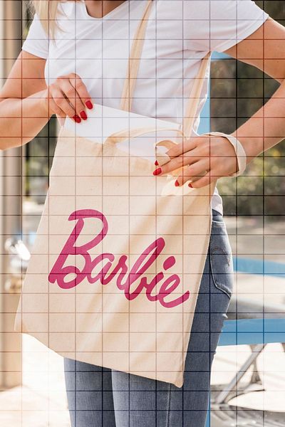 ÇELİKLER HEDİYE Barbie Printed Cloth Bag