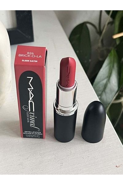 M.A.C Ενυδατικό Κραγιόν, MAC, MACximal Sleek Satin, 826 Brick-O-La, 3,5 γρ.