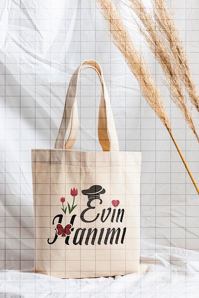 ÇELİKLER HEDİYE Housewife Printed Cloth Bag