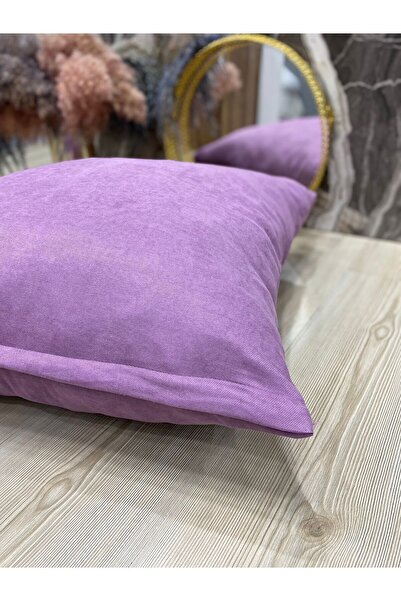 Kumru Çeyiz Tasarım Çok Kullanışlı Mat Kadife Yer Minderi Kılıfı 60x60