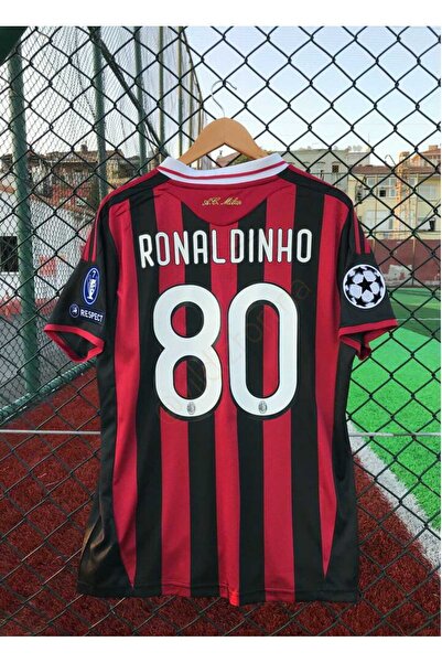 FEEL STYLE A.c Milan 2009/2010 Sezonu Ronaldinho Nostalji Forması