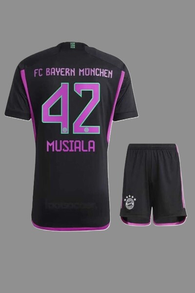 Lion Spor Jamal Musiala B,A,Y,E,R,N, M,Ü,N,I,H, 2023-24 Season Kids Jersey Set of 4