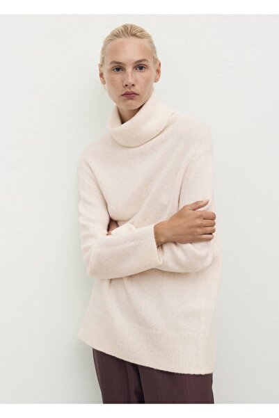 MANGO Woman Boğazlı örgü kazak