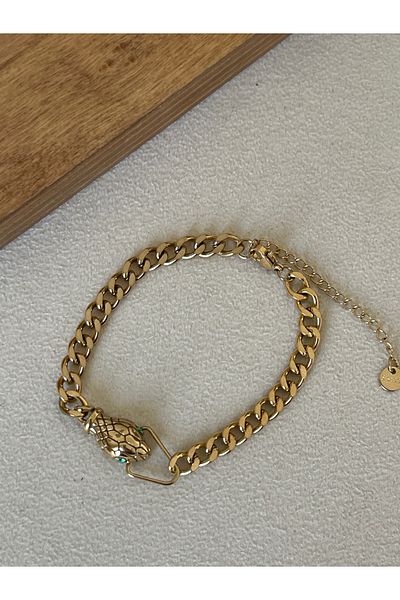 Rupen Kraft 316 L Surgical Steel Snake Model Gourmet Stainless Tarnish Free Steel Bracelet