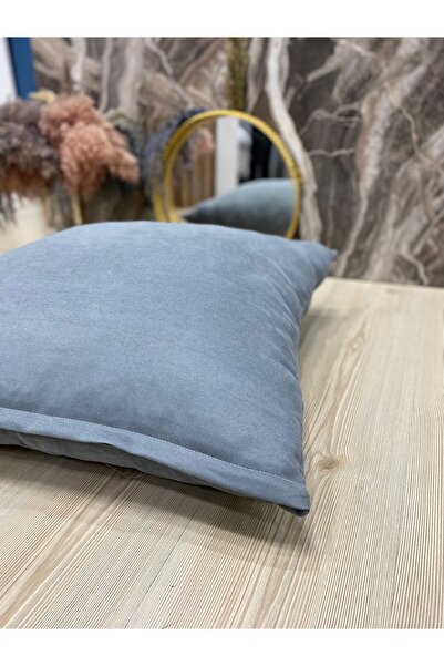 Kumru Çeyiz Tasarım Mat Kadife Yer Minderi Puf Kırlent Kılıfı 70x70