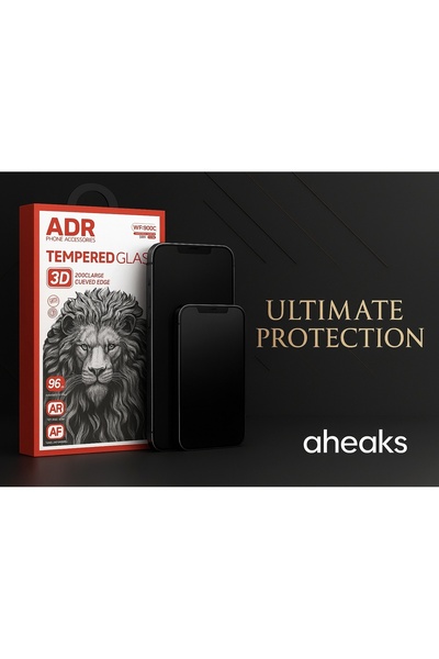 aheaks كاميرا ADR Premium ثلاثية الأبعاد - متوافقة مع iPhone 16 Plus |   الحم...