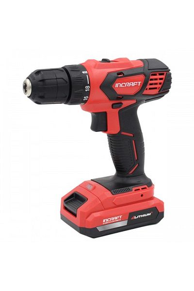 OEM INCRAFT DK-18V cordless screwdriver - with two batteries
