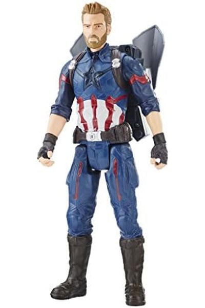 Marvel Avengers Titan and Backpack Power FX Captain America - Portuguese Version