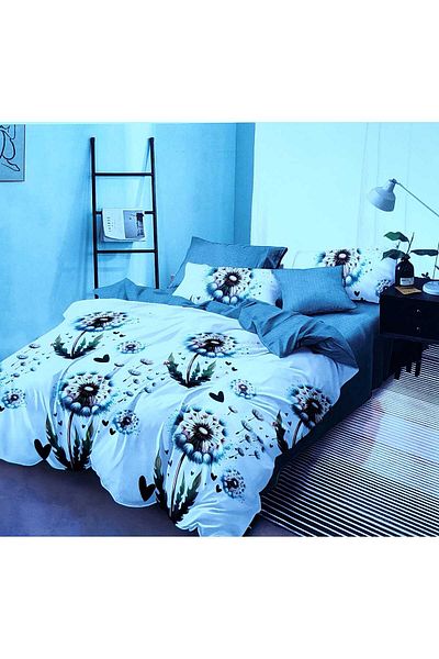 Casa Pucioasa Double bed linen, Finet, Pucioasa, 6 pieces, Fitted sheet 230x250 cm