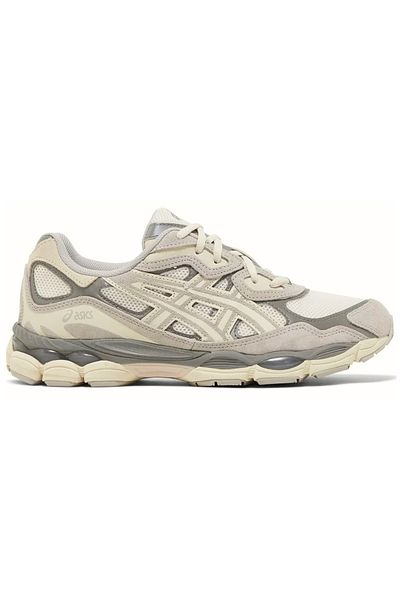 Asics Gel-NYC 'Oyster Grey' – Sleek Lifestyle Trainers with Shock Absorption