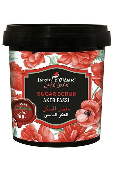 Jardin D Oleane Sugar Scrub Aker Fassi Pink 600grams