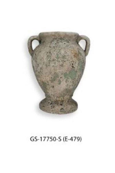 Generic Luxury vase stand in calm green color for elegant home decor and outdoor gardens (15*15*21.5 cm)