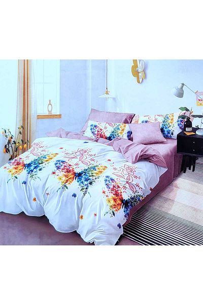 Casa Pucioasa Double bed linen, Finet, Pucioasa, 6 pieces, Fitted sheet 230x250 cm