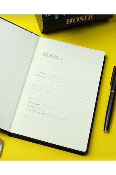 Copyder مجموعة مكونة من 6 دفاتر ملاحظات مخططة منقوشة ذات غطاء صلب 96 ورقة مفكرة مكتبية يومية للمدرسة