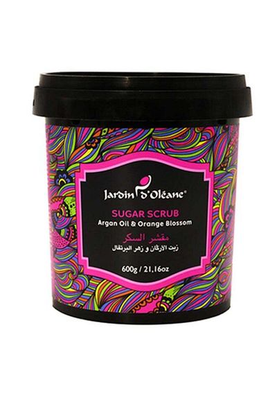 Jardin D Oleane Garden de Olian Sugar Scrub with Argan Oil and Orange Blossom 600g
