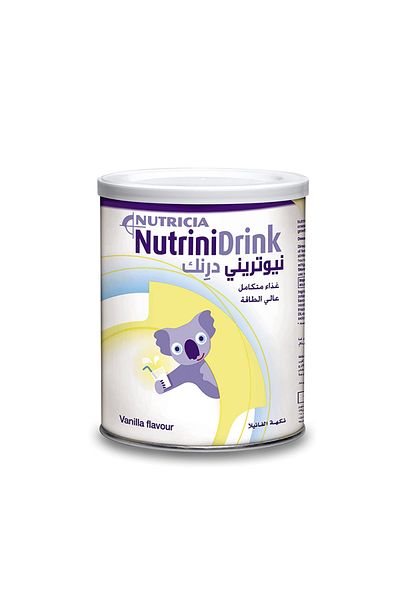 NUTRİCİA Nutrini Drink Powder Vanilla, 400 g