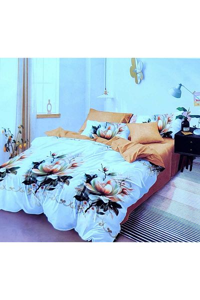 Casa Pucioasa Double bed linen, Finet, Pucioasa, 6 pieces, Fitted sheet 230x250 cm