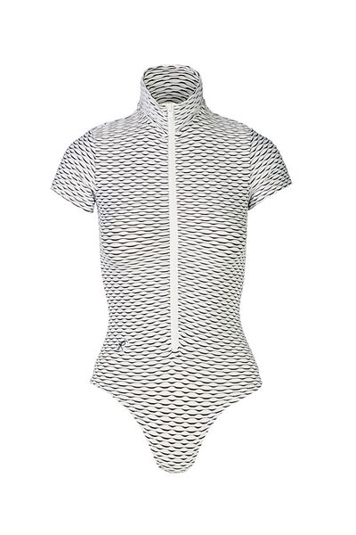 tessitura Bodysuit 3D - White