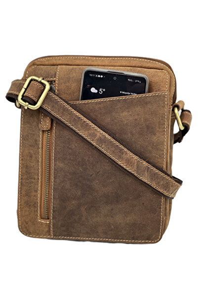 Micutz Borseta de Umar din Piele de Vanat Handmade, HUNTER Urban Luxury Colle...