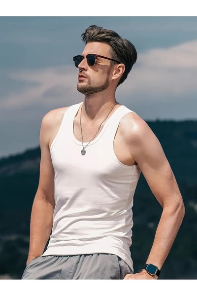 Özten Luxury Super Thin Men's Singlet Ozt1001