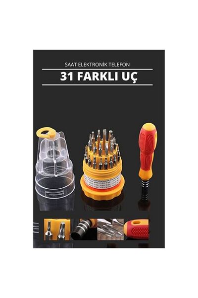 Findit FixIt 30-Bit Clock Electronic Phone Repair Precision Screwdriver Set