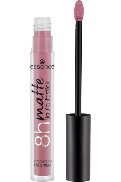 Essence Matte Liquid Lipstick Long-lasting for 8 Hours by - Shade 06 Cool Mauve