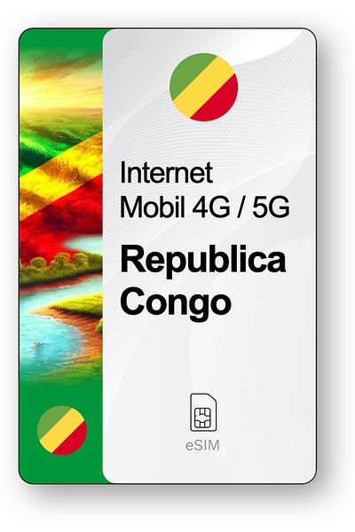 netSIM eSIM Internet Republic of Congo, valid for 7 days, Unlimited traffic