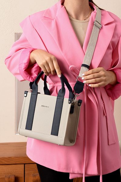 Just Polo Women's Hand and Shoulder Bag Polo Fabric