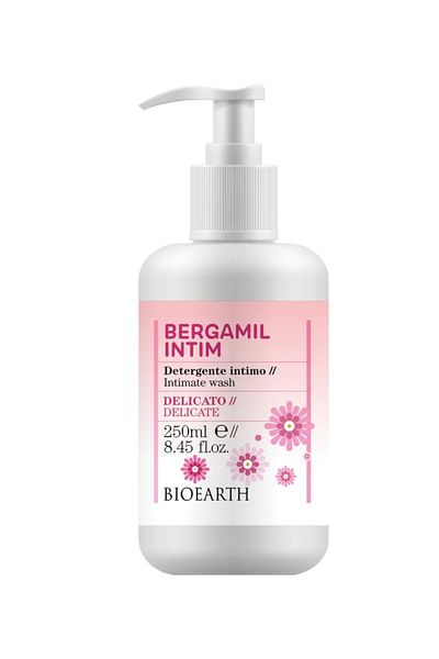Bioearth Gel intim delicat cu grapefruit, 250ml - Bergamil