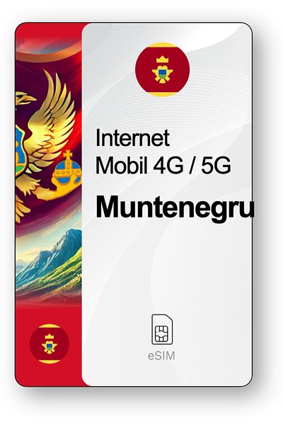 netSIM eSIM Internet Montenegro, valid for 7 days, Unlimited traffic