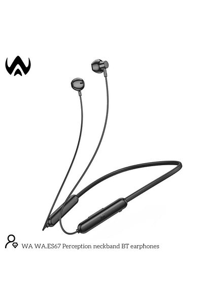 Wasat ELArab WA Neckband Earphones with Silicone Anti-Slip Design