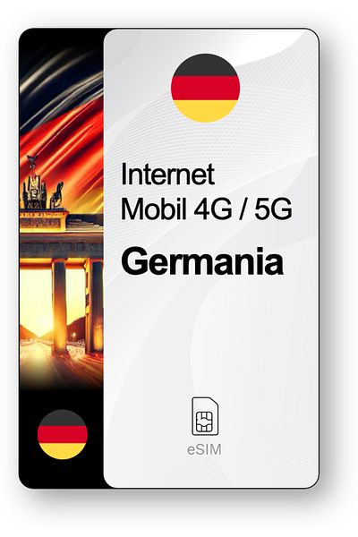 netSIM eSIM Internet Germany, valid for 30 days, Unlimited traffic