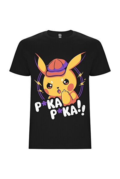 ROLY Tricou unisex, 100% bumbac, Pokemon