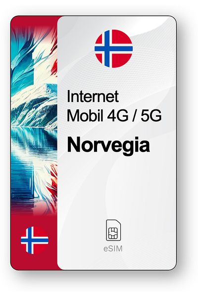 netSIM eSIM Internet Norway, valid for 30 days, 3 GB traffic, Standard