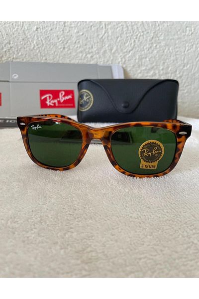 Ray-Ban Wayfarers Brown tortoiseshell sunglasses