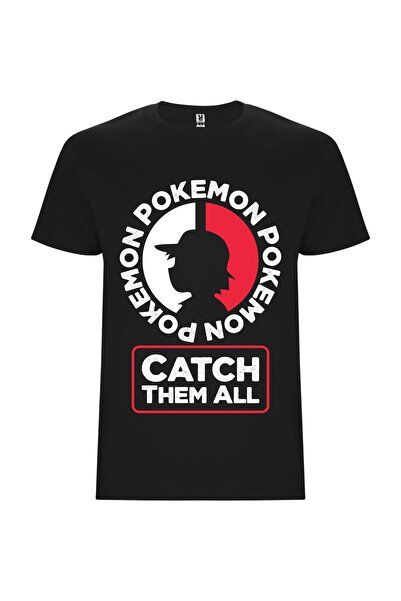 ROLY Tricou unisex, 100% bumbac, Pokemon
