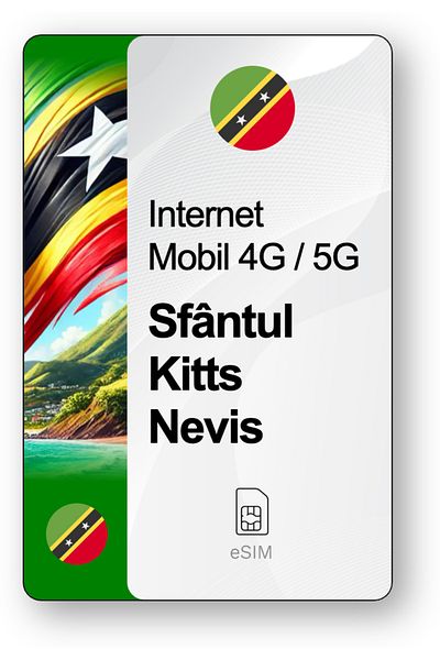netSIM eSIM Internet Saint Kitts and Nevis, valid for 15 days, 2 GB traffic, Standard