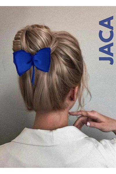 JACA XL Padded Bow Rubber Fabric Buckle