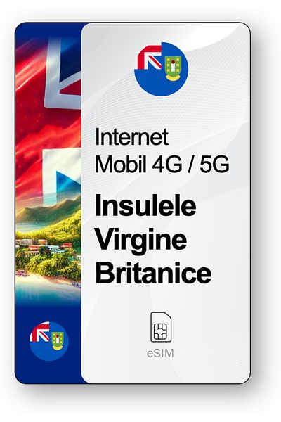 netSIM eSIM Internet British Virgin Islands, valid for 7 days, Unlimited traffic, Standard